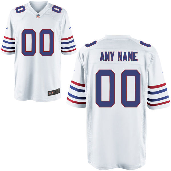 Nike Buffalo Bills Customized White Alternate Stitched Youth NFL Jersey